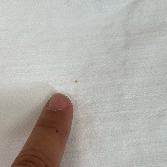 Nine West white cotton floral embroidery chrystie capri jeans women’s size 4 - Picture 9 of 17